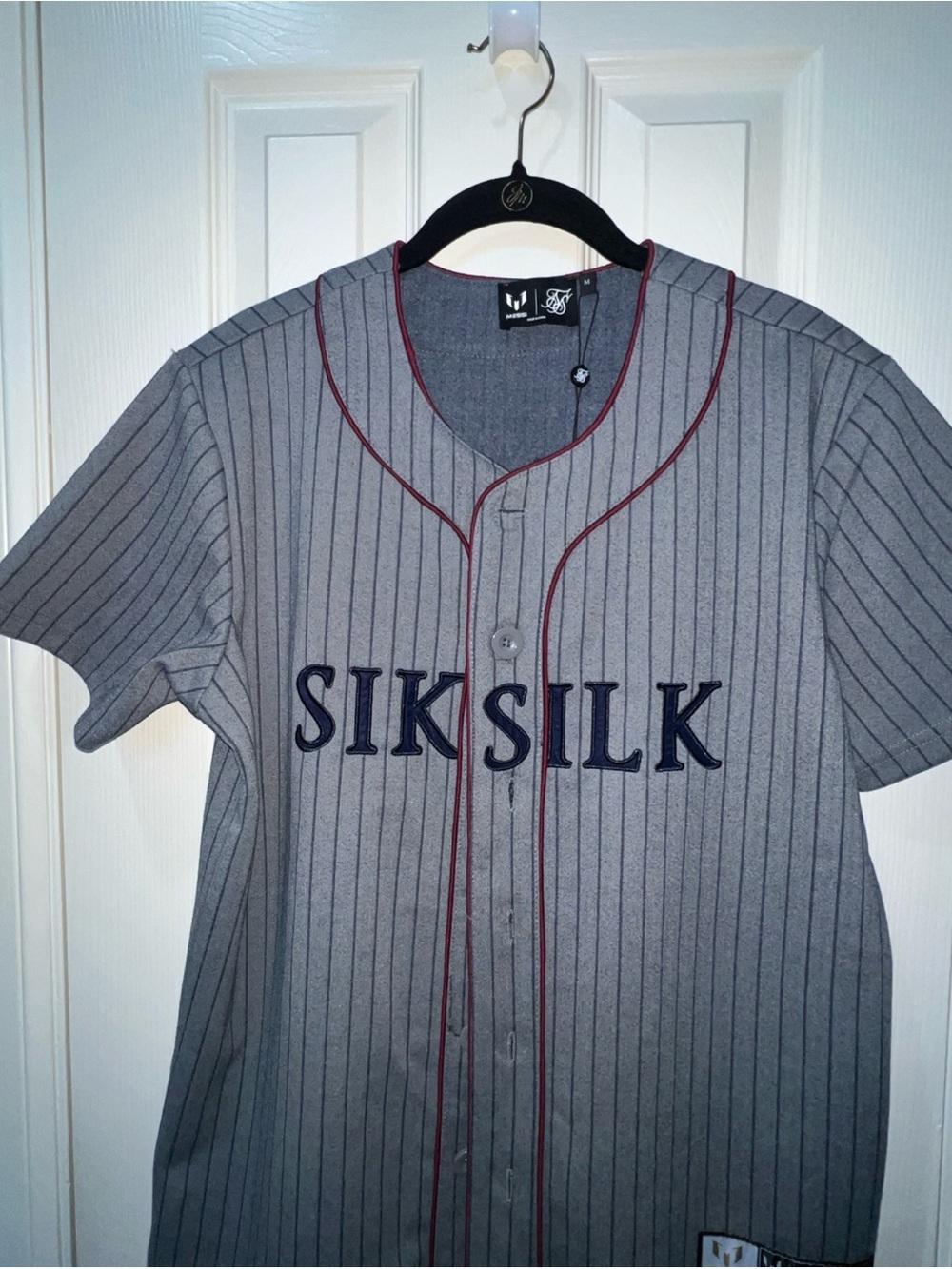 NWT Sik Silk x Messi Mens Jersey Shirt Sz M Lion FIFA Soccer Football World Cup - Picture 5 of 15
